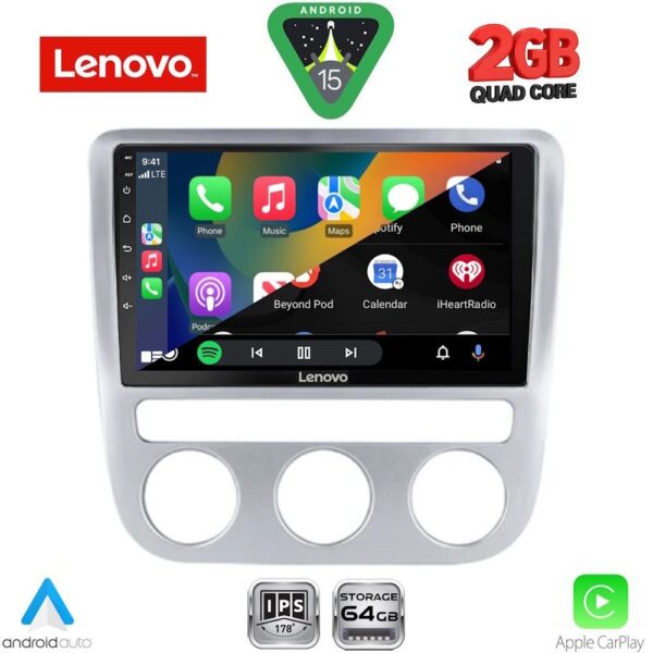 LENOVO LVD 2752_CPA CLIMA (9inc) MULTIMEDIA TABLET for VW EOS mod. 2006-2016 - SCIROCCO mod. 2008-2010 - Image 2