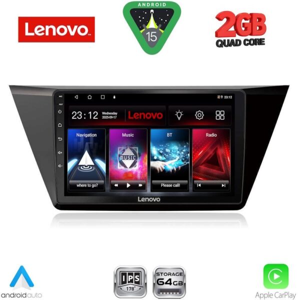 LENOVO LVD 2769_CPA (10inc) MULTIMEDIA TABLET for VW TOURAN mod. 2016-2026 - Image 1