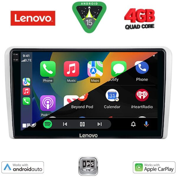 LENOVO LVE 8481SL_CPAA (9inc) MULTIMEDIA TABLET for OPEL ALL mod. 2004-2014 (SILVER) - Image 2