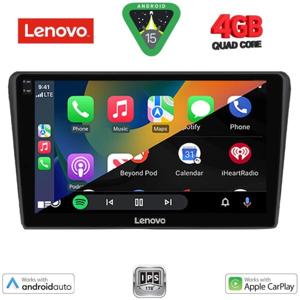 LENOVO LVE 8704BL_CPAA (9inc) MULTIMEDIA TABLET for TOYOTA AVENSIS (T25) mod. 2003-2009 (BLACK) - Image 2