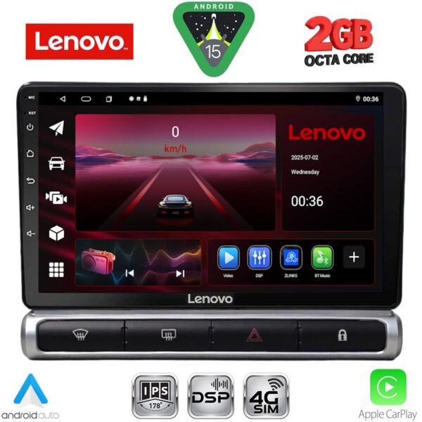 LENOVO LVF 5093H_CPA (9inc) MULTIMEDIA TABLET for CITROEN C3 - DS3 mod. 2016-2024 High Version - Image 1