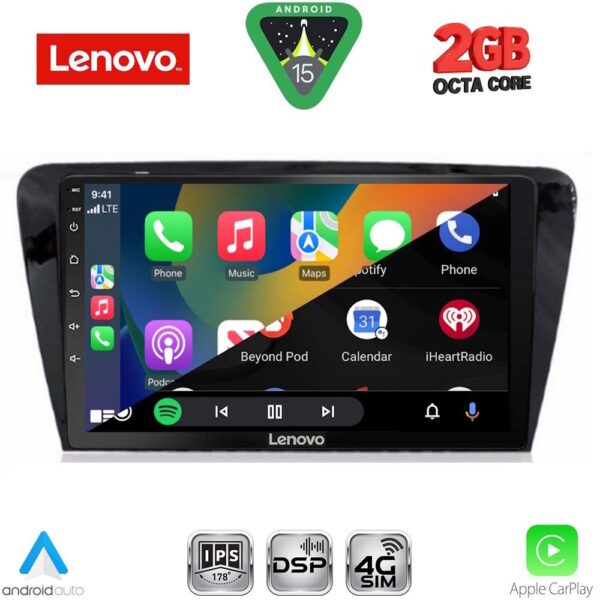 LENOVO LVF 5597_CPA (10inc) MULTIMEDIA TABLET for SKODA OCTAVIA 7 mod. 2013-2021 - Image 2