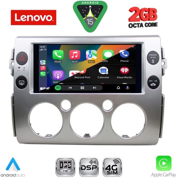 LENOVO LVF 5717_CPA (9inc) MULTIMEDIA TABLET for TOYOTA FJ CRUISER mod. 2007-2013 - Image 2