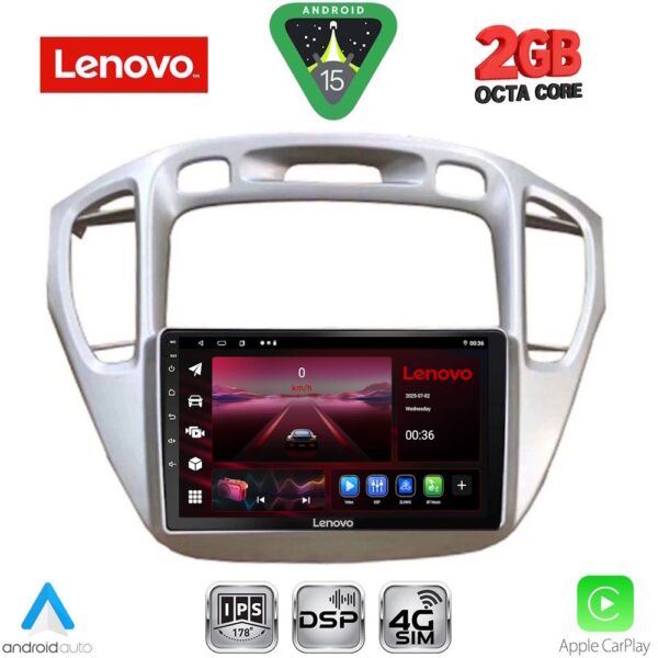 LENOVO LVF 5718_CPA (9inc) MULTIMEDIA TABLET for TOYOTA HIGHLANDER mod. 2002-2009 - Image 1