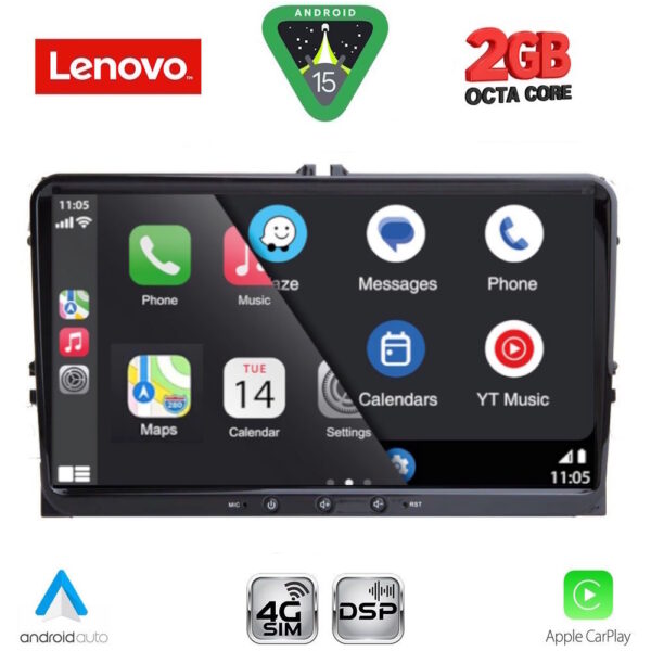 LENOVO LVF 489_CPA (9inc) MULTIMEDIA TABLET for SEAT - SKODA - VW mod. 2004-2014 - Image 2