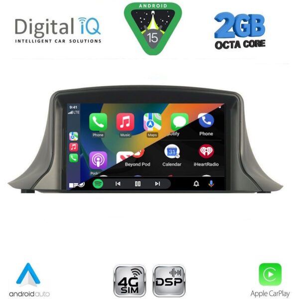 DIGITAL IQ MSD 045_CPA (7" DECK) MULTIMEDIA SYSTEM for RENAULT MEGANE III mod. 2008-2015 - Image 5