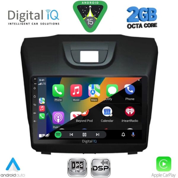 DIGITAL IQ RSF 4255_CPA (9inc) MULTIMEDIA TABLET for ISUZU DMAX mod. 2012-2020 - Image 2