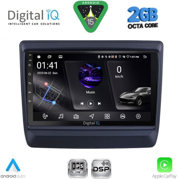 DIGITAL IQ RSF 4256_CPA (9inc) MULTIMEDIA TABLET for ISUZU DMAX mod. 2020-2026 - Image 1