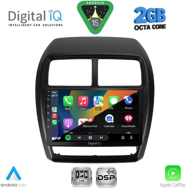 DIGITAL IQ RSF 4431_CPA (9inc) MULTIMEDIA TABLET for MITSUBISHI ASX mod. 2020-2023 - Image 2