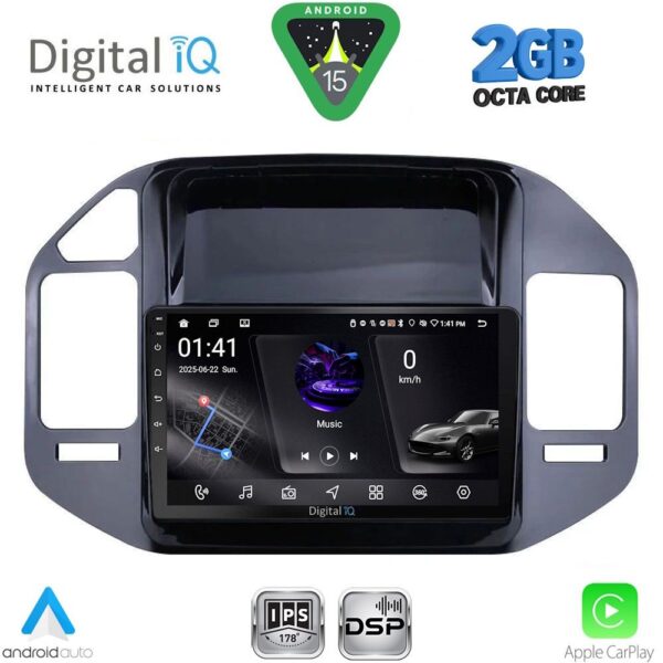 DIGITAL IQ RSF 4444_CPA (9inc) MULTIMEDIA TABLET for MITSUBISHI PAJERO mod. 1999-2006 - Image 1