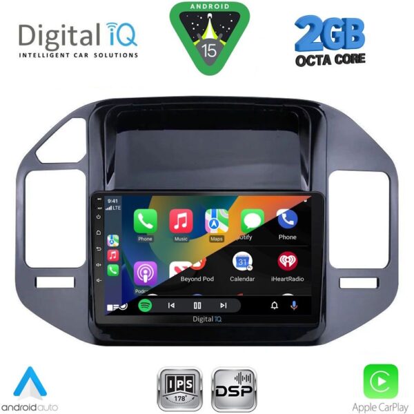 DIGITAL IQ RSF 4444_CPA (9inc) MULTIMEDIA TABLET for MITSUBISHI PAJERO mod. 1999-2006 - Image 2