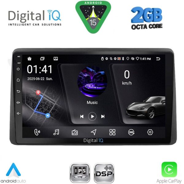 DIGITAL IQ RSF 4453_CPA (10inc) MULTIMEDIA TABLET for NISSAN JUKE mod. 2021-2026 - Image 1