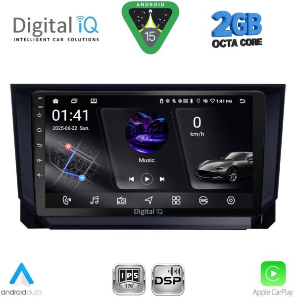 DIGITAL IQ RSF 4573_CPA (9inc) MULTIMEDIA TABLET for SEAT ARONA - IBIZA mod. 2018-2026 - Image 1