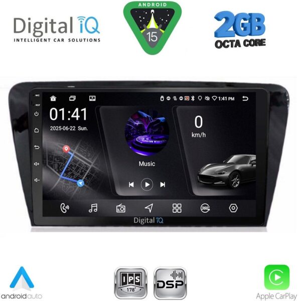 DIGITAL IQ RSF 4597_CPA (10inc) MULTIMEDIA TABLET for SKODA OCTAVIA 7 mod. 2013-2021 - Image 1
