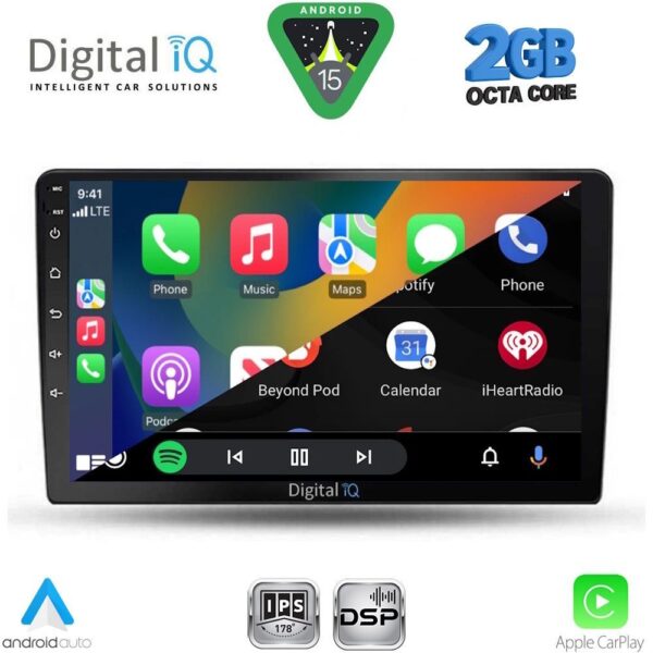 DIGITAL IQ RSF 4711A_CPA (9inc) MULTIMEDIA TABLET for TOYOTA COROLLA VERSO mod. 2000-2004 - Image 2