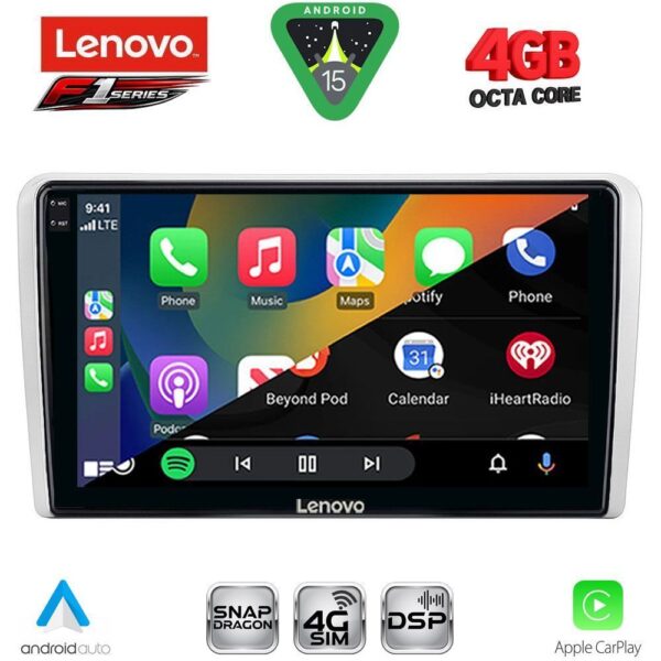 LENOVO SSQ 9481SL_CPA (9inc) MULTIMEDIA TABLET for OPEL ALL mod. 2004-2014 (SILVER) - Image 2