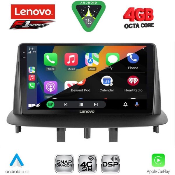 LENOVO SSQ 9556_CPA (9inc) MULTIMEDIA TABLET for RENAULT MEGANE 3 mod. 2009-2016 - Image 2