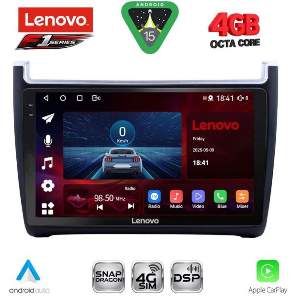 LENOVO SSQ 9757_CPA (9inc) MULTIMEDIA TABLET for VW POLO mod. 2014-2017 - Image 1