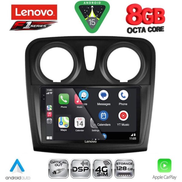 LENOVO SSR 10108_CPA (9inc) MULTIMEDIA TABLET for DACIA LOGAN – SANDERO mod. 2012-2019 - Image 2