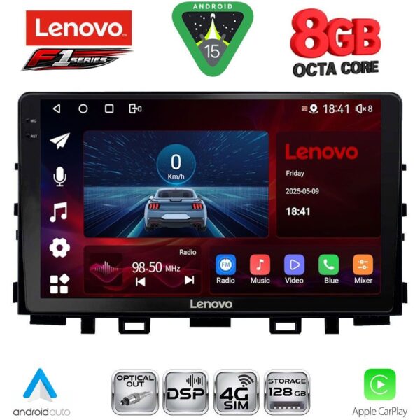 LENOVO SSR 10316_CPA (9inc) MULTIMEDIA TABLET for KIA RIO mod. 2018> – STONIC mod. 2017-2026 - Image 1