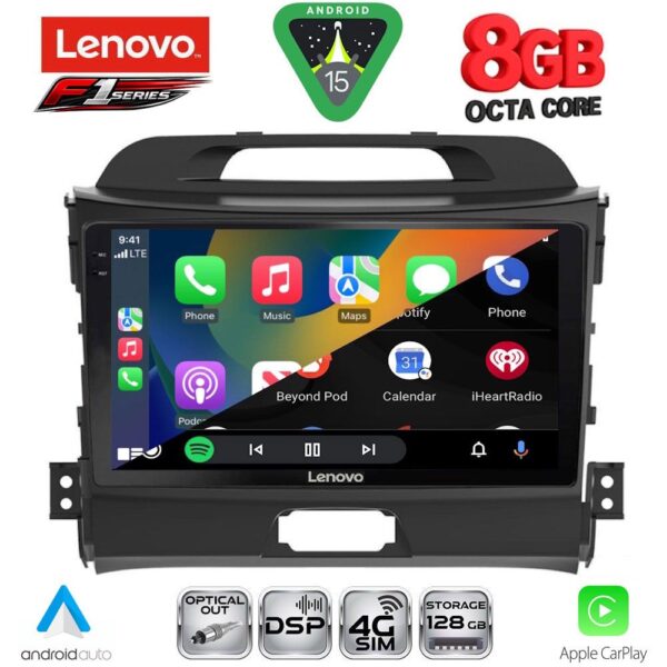 LENOVO SSR 10325_CPA (9inc) MULTIMEDIA TABLET for KIA SPORTAGE mod. 2010-2015 - Image 2