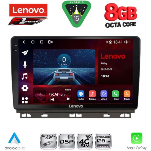 LENOVO SSR 10546_CPA (9inc) MULTIMEDIA TABLET for RENAULT CLIO - CAPTUR mod. 2019-2026 - Image 1