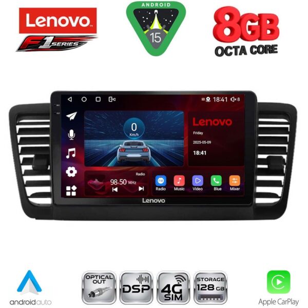 LENOVO SSR 10665_CPA (9inc) MULTIMEDIA TABLET for SUBARU LEGACY - OUTBACK mod. 2002-2008 - Image 1