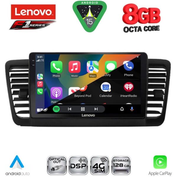 LENOVO SSR 10665_CPA (9inc) MULTIMEDIA TABLET for SUBARU LEGACY - OUTBACK mod. 2002-2008 - Image 2