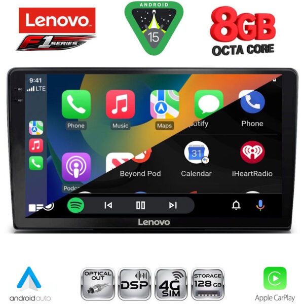 LENOVO SSR 10722_CPA (9inc) MULTIMEDIA TABLET for TOYOTA LANDCRUISER mod. 1998-2003 - Image 2