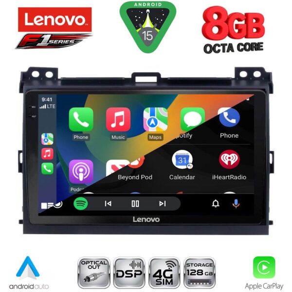LENOVO SSR 10723_CPA (9inc) MULTIMEDIA TABLET for TOYOTA LANDCRUISER mod. 2002-2008 - Image 2