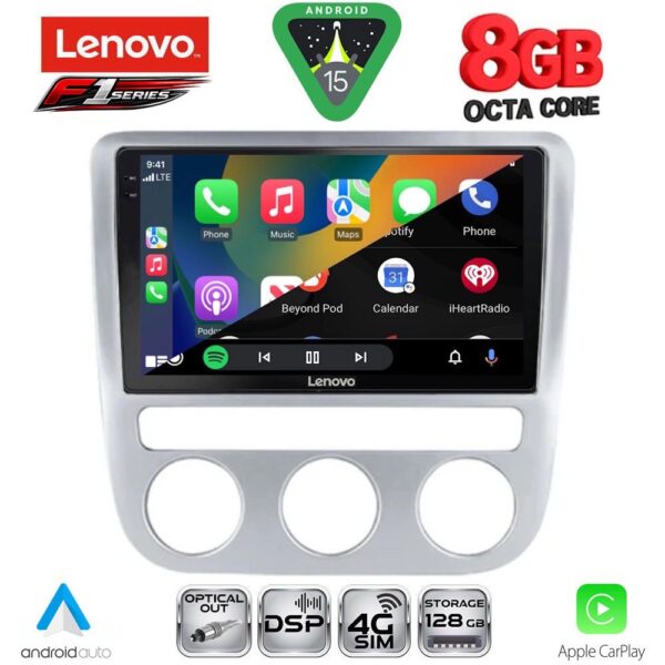 LENOVO SSR 10752_CPA CLIMA (9inc) MULTIMEDIA TABLET for VW EOS mod. 2006> - SCIROCCO mod. 2008-2010 - Image 2