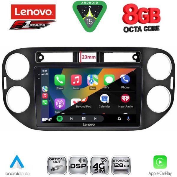 LENOVO SSR 10760BL_CPA (9inc) MULTIMEDIA TABLET for VW TIGUAN mod. 2011-2016 (BLACK) - Image 2