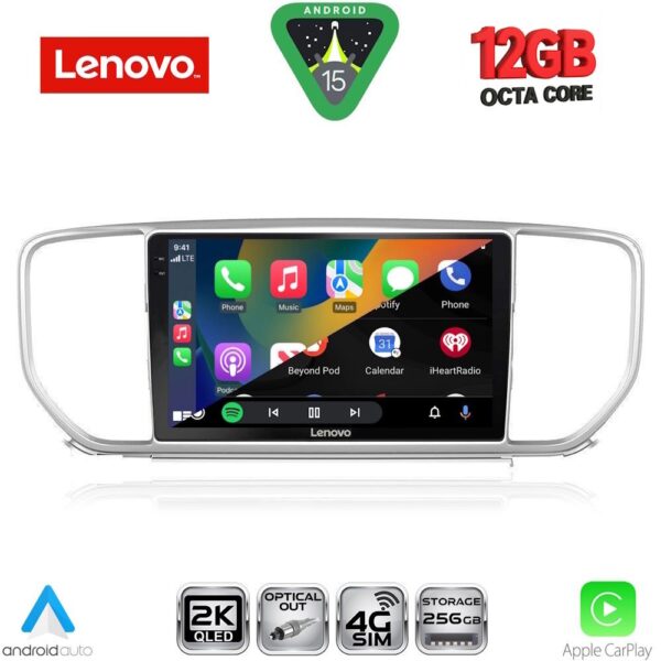 LENOVO SSZ 12327_CPA (9inc) MULTIMEDIA TABLET for KIA SPORTAGE mod. 2018-2021 - Image 2