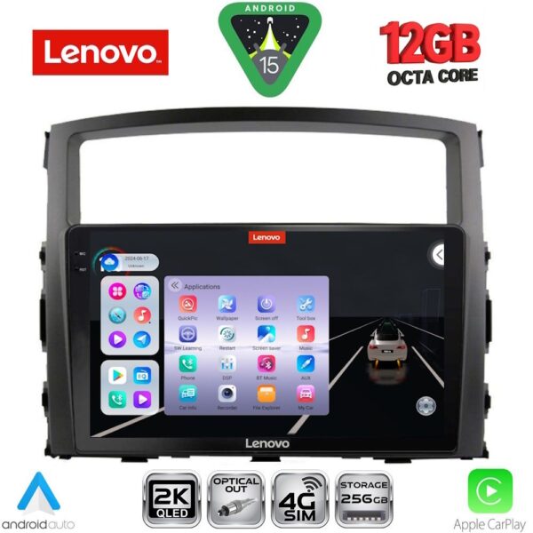 LENOVO SSZ 12446_CPA (9inc) MULTIMEDIA TABLET for MITSUBISHI PAJERO mod. 2006-2013 - Image 1