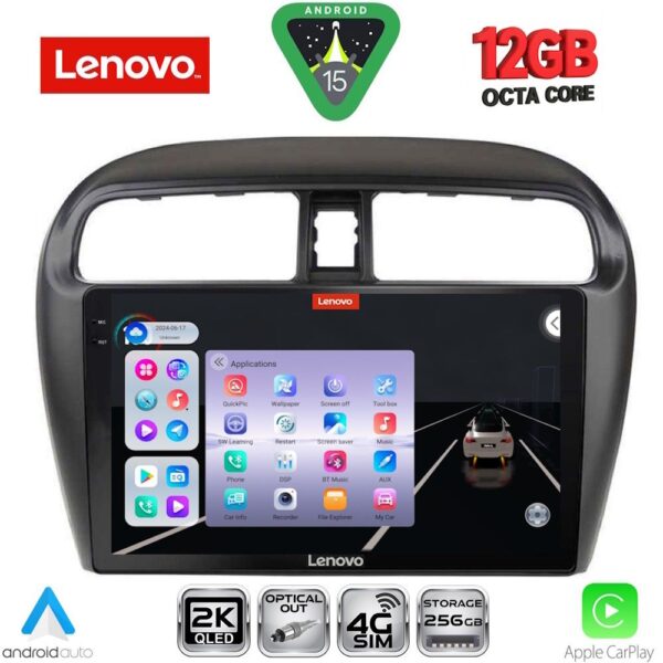 LENOVO SSZ 12448_CPA (9inc) MULTIMEDIA TABLET for MITSUBISHI SPACESTAR mod. 2013-2020 - Image 1