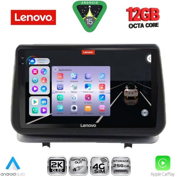 LENOVO SSZ 12543_CPA (9inc) MULTIMEDIA TABLET for RENAULT CLIO mod. 2005-2011 - Image 1