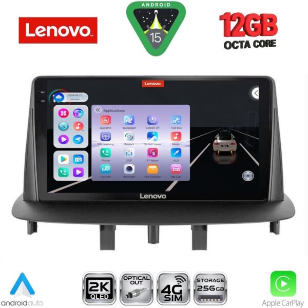 LENOVO SSZ 12556_CPA (9inc) MULTIMEDIA TABLET for RENAULT MEGANE 3 mod. 2009-2016 - Image 1