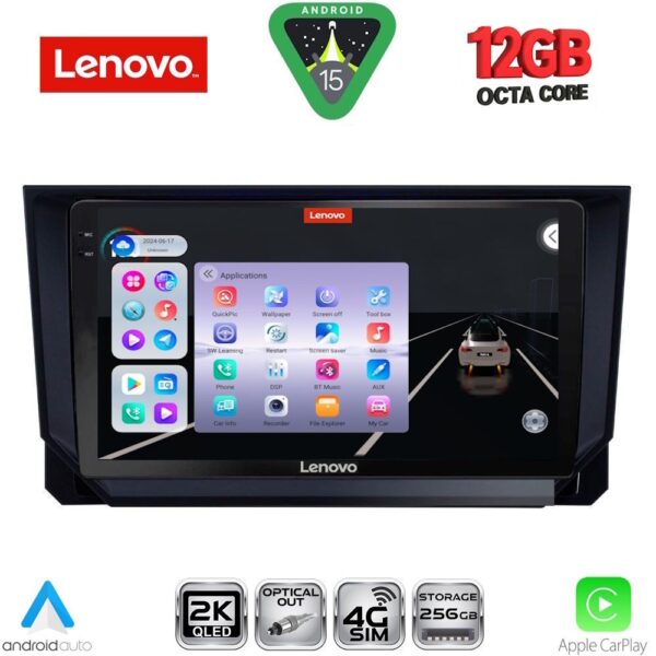 LENOVO SSZ 12573_CPA (9inc) MULTIMEDIA TABLET for SEAT ARONA - IBIZA mod. 2018-2026 - Image 1
