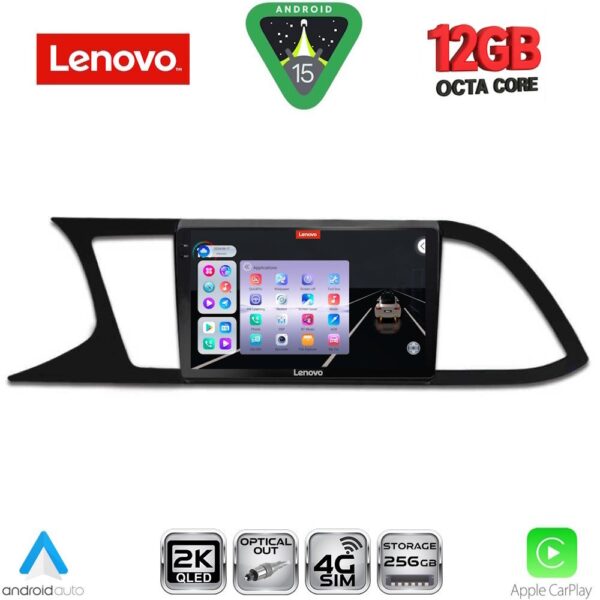 LENOVO SSZ 12575_CPA (9inc) MULTIMEDIA TABLET for SEAT LEON mod. 2012-2021 - Image 1