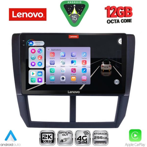 LENOVO SSZ 12662_CPA (9inc) MULTIMEDIA TABLET for SUBARU FORESTER - IMPREZA - XV mod. 2008-2013 - Image 1