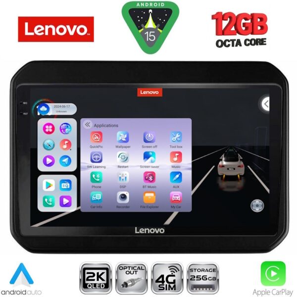 LENOVO SSZ 12676_CPA (9inc) MULTIMEDIA TABLET for SUZUKI IGNIS mod. 2016-2026 - Image 1