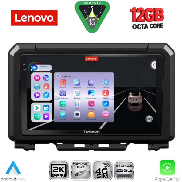 LENOVO SSZ 12679_CPA (9inc) MULTIMEDIA TABLET for SUZUKI JIMNY mod. 2017-2026 - Image 1