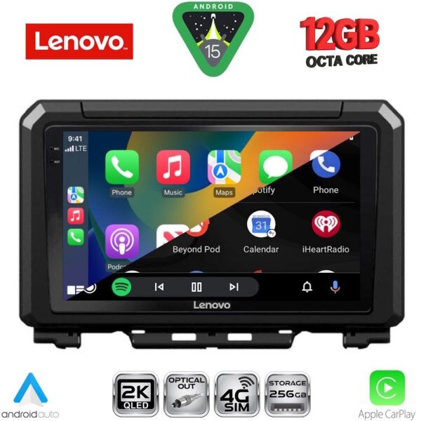 LENOVO SSZ 12679_CPA (9inc) MULTIMEDIA TABLET for SUZUKI JIMNY mod. 2017-2026 - Image 2