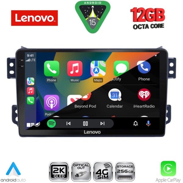 LENOVO SSZ 12682_CPA (9inc) MULTIMEDIA TABLET for OPEL AGILA - SUZUKI SPLASH mod. 2008-2018 - Image 2