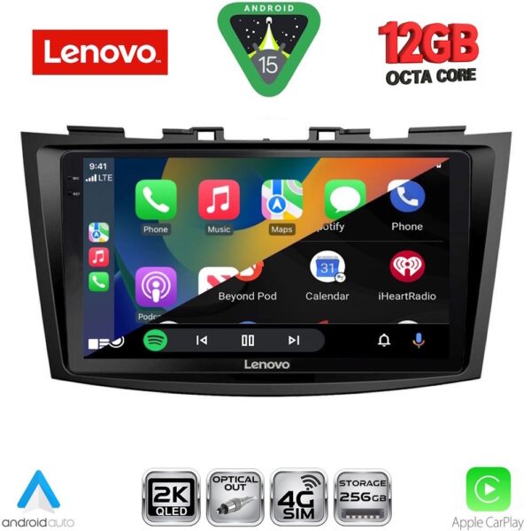 LENOVO SSZ 12685_CPA (9inc) MULTIMEDIA TABLET for SUZUKI SWIFT mod. 2011-2016 - Image 2