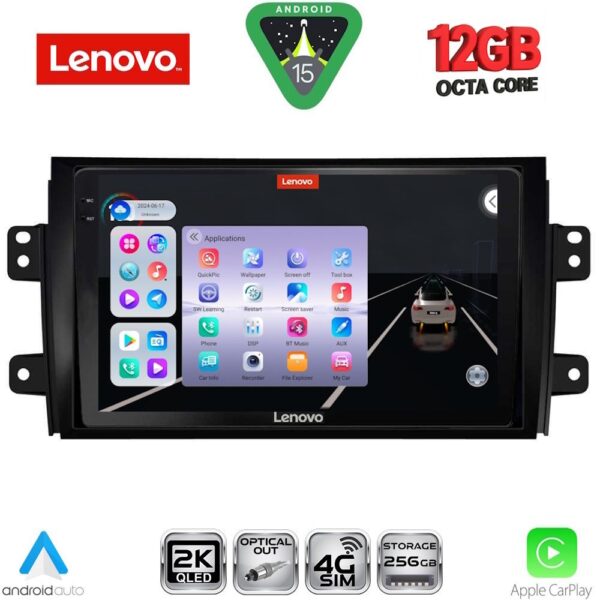 LENOVO SSZ 12688_CPA (9inc) MULTIMEDIA TABLET for FIAT SEDICI – SUZUKI SX4 mod. 2005-2013 - Image 1