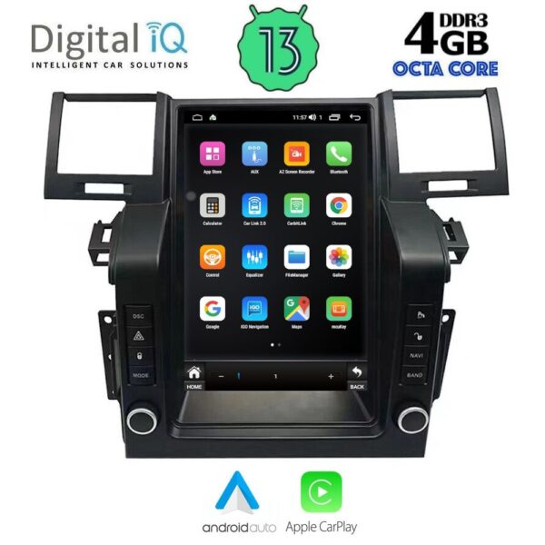 DIGITAL IQ TOP 1931_CPA (12.1inc) MULTIMEDIA TESLA for LAND ROVER RANGE ROVER SPORT mod. 2004-2010 - Image 2