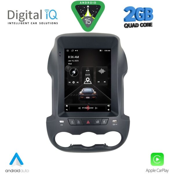 DIGITAL IQ TPD 244_CPA TESLA STYLE for FORD RANGER mod. 2012-2015 - Image 1