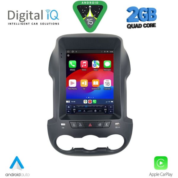 DIGITAL IQ TPD 244_CPA TESLA STYLE for FORD RANGER mod. 2012-2015 - Image 2