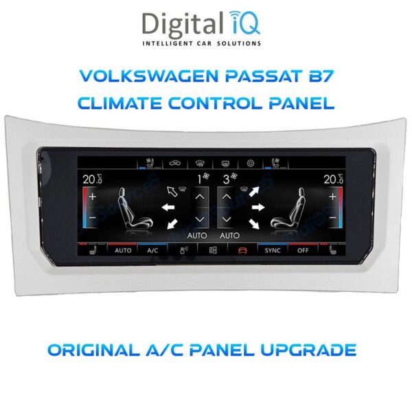 DIGITAL IQ CCP 764_CP (6.9") (PQ) CLIMATE CONTROL PANEL for VW PASSAT (B7) mod. 2011-2015 - Image 1
